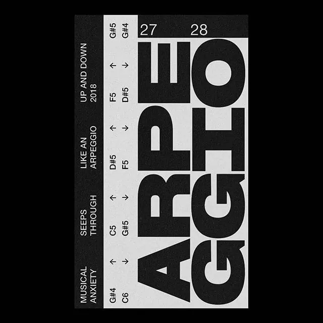 Typography and Layout Specification, swiss, technical, monochrome