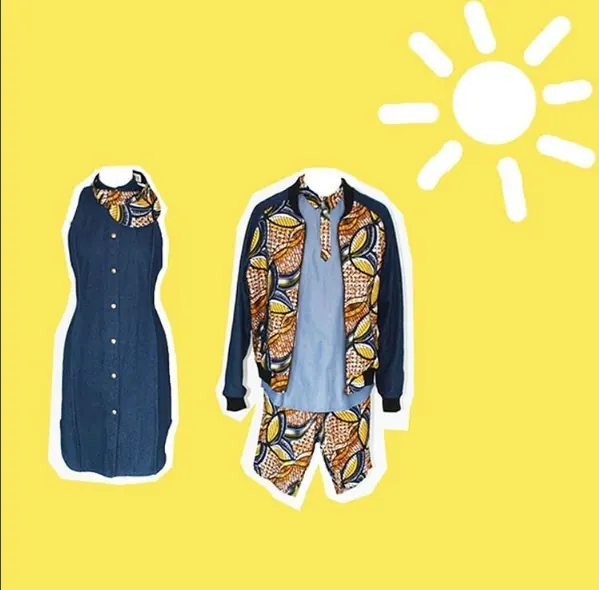 Patterned Apparel Layout, playful, maximalist, vibrant