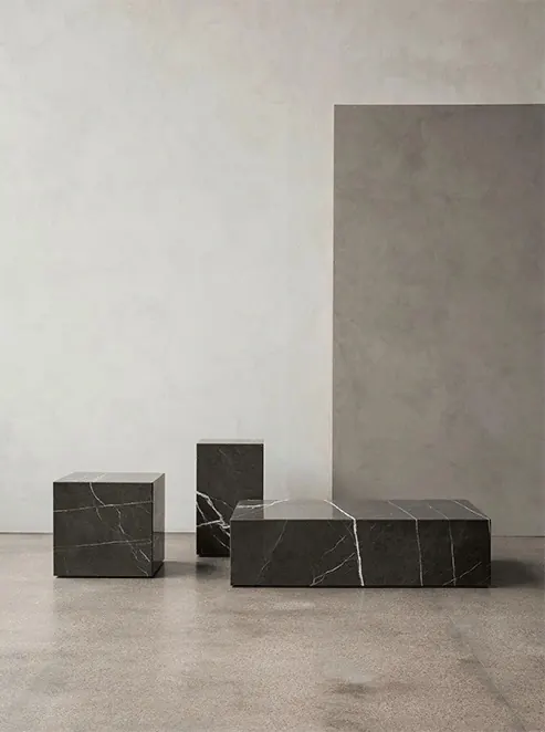Marble Block Composition, minimal, monochrome, monochrome