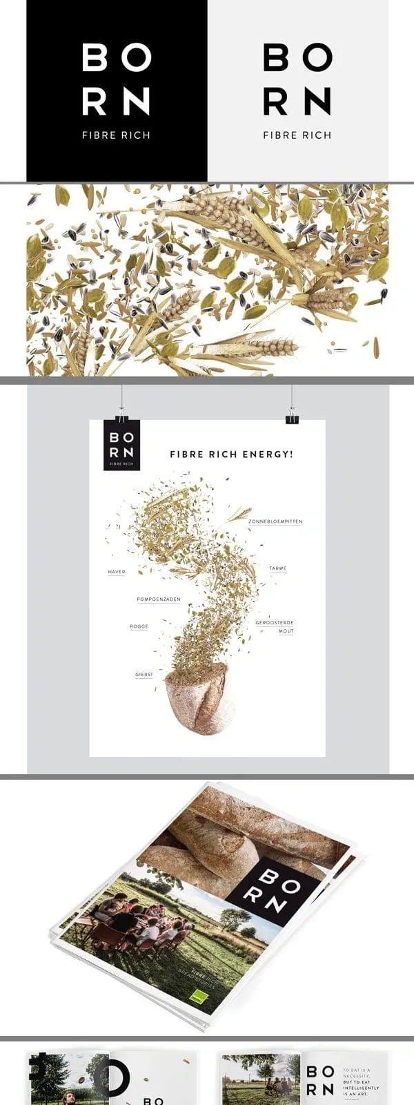 Organic Botanical Identity System, minimal, organic, muted