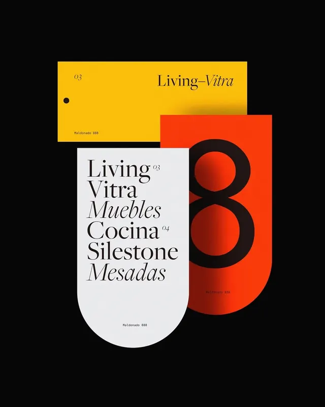 Living-Vitra Branding Elements, minimal, swiss, high-contrast
