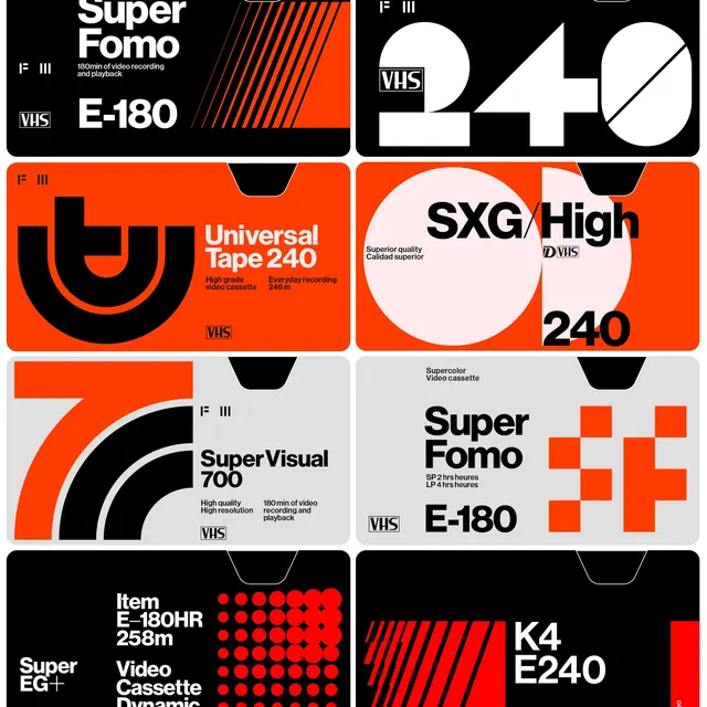 Typography and Graphic Design Elements, swiss, minimal, high-contrast