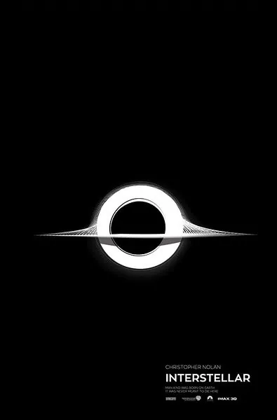 Interstellar Minimalist Graphic, minimal, monochrome, monochrome