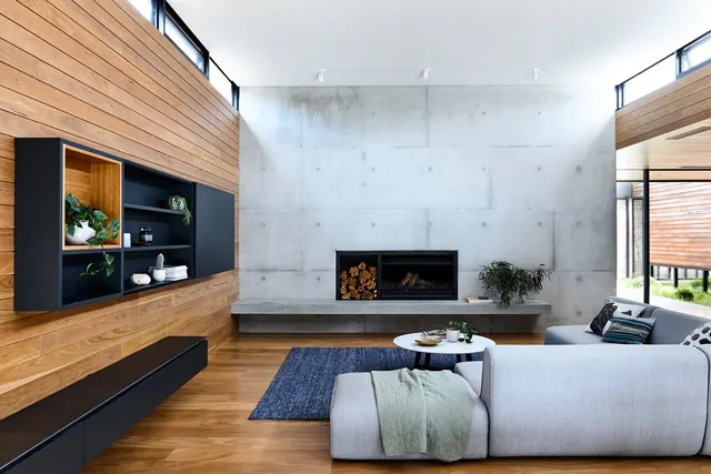 Modern Interior Living Space, minimal, organic, muted