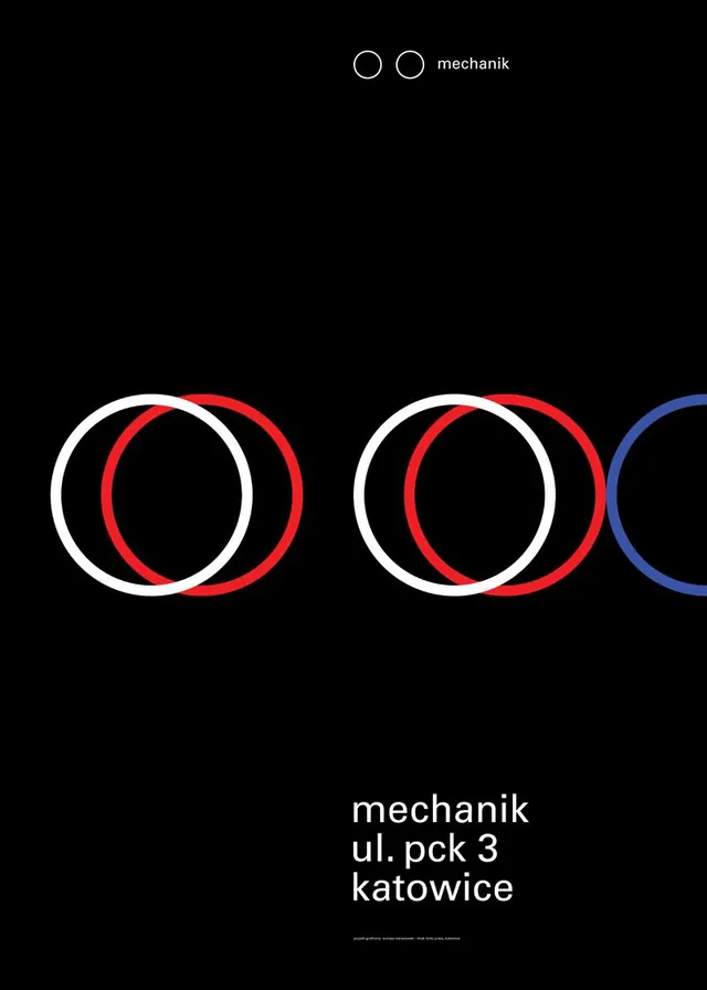 Mechanik Identity System, minimal, geometric, dark