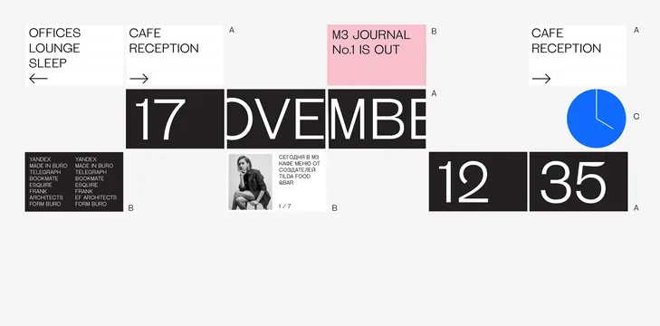 Minimalist Typography Layout, minimal, swiss, high-contrast