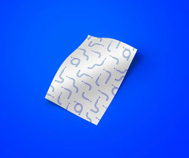 Abstract Pattern Mockup, minimal, geometric, high-contrast