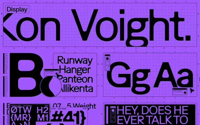 Voigt Typeface Display