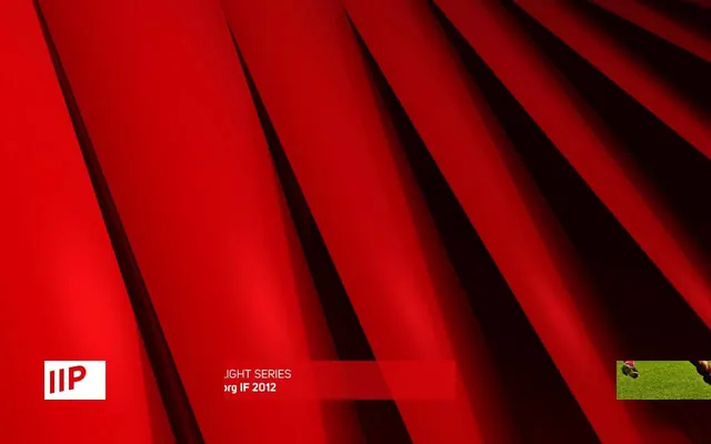 Red Geometric Abstract Graphic