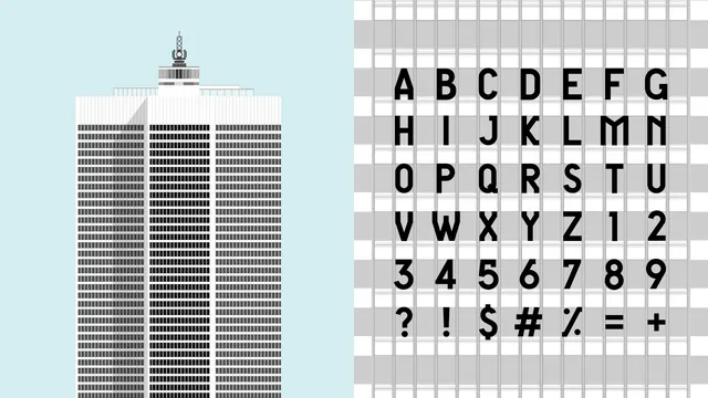 Architectural Type Specimen