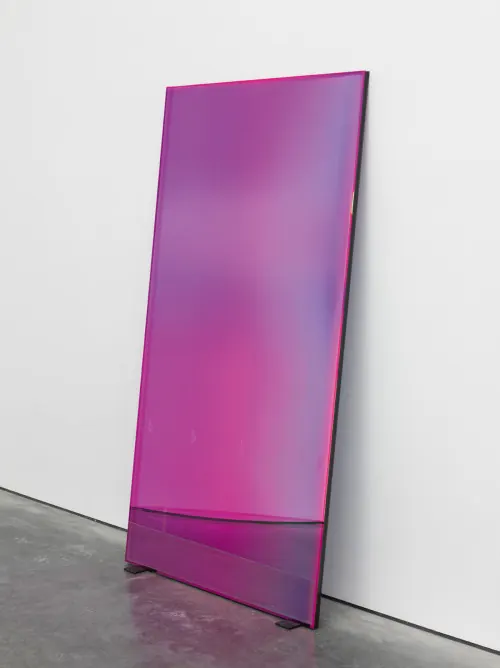 Translucent Magenta Acrylic Panel, minimal, abstract, vibrant