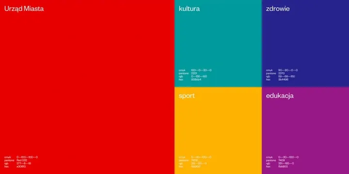Color Block Identity System, minimal, swiss, vibrant