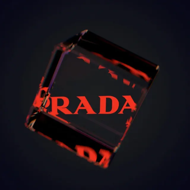 Prada Glass Block Render