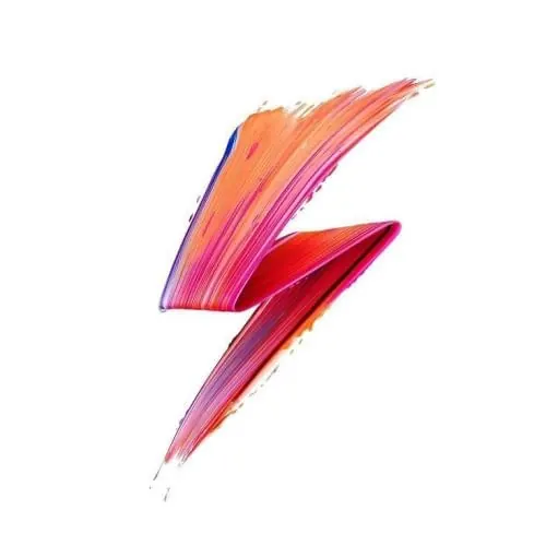 Abstract Paint Stroke Logo, organic, abstract, vibrant
