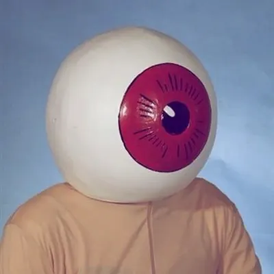 Eyeball Head Sculpture, abstract, minimal, light
