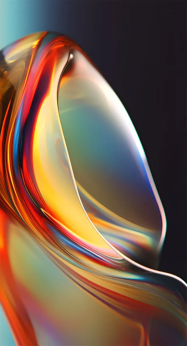 Abstract Fluid 3D Render