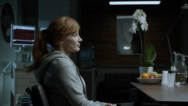 Cinematic Interior Scene, dark-mode, photographic, dark