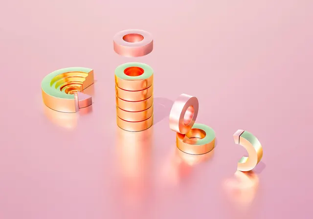 3D Abstract Geometric Shapes