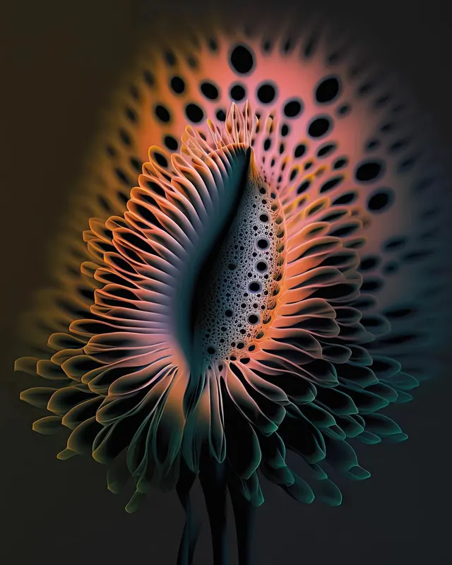 Abstract Organic Form, organic, abstract, warm