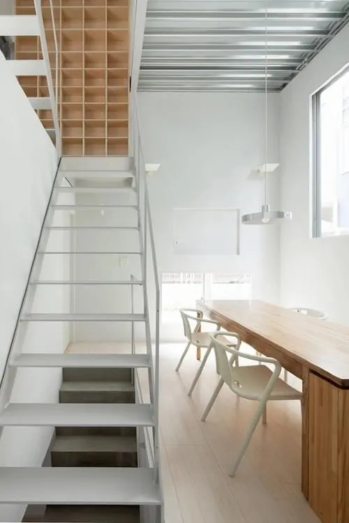 Modern Industrial Interior, minimal, light-mode, light