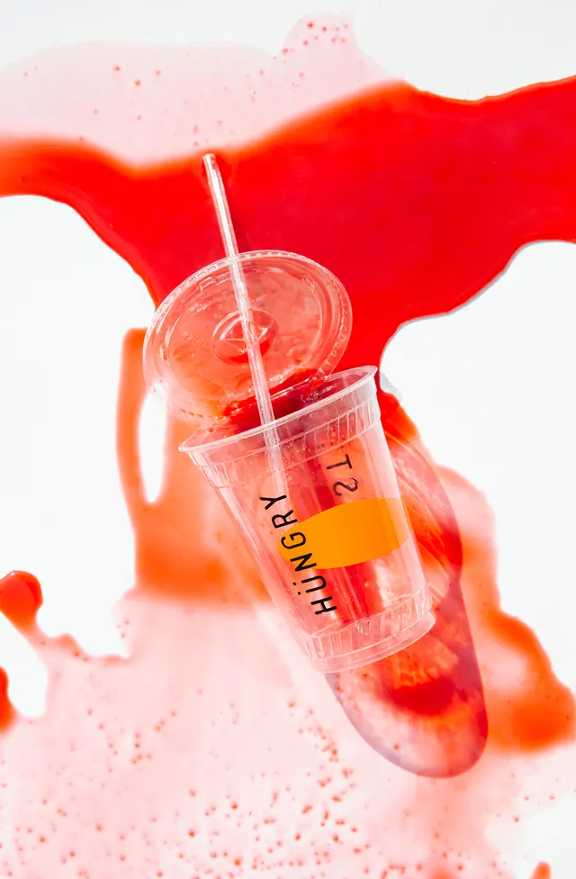 Red Drink Mockup