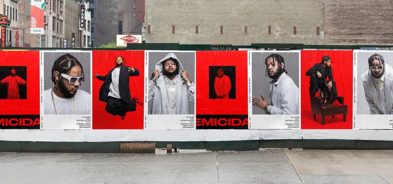 Street Billboard Campaign, minimal, editorial, high-contrast