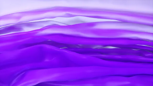 Abstract Purple Fabric Wave, abstract, 3d-render, vibrant