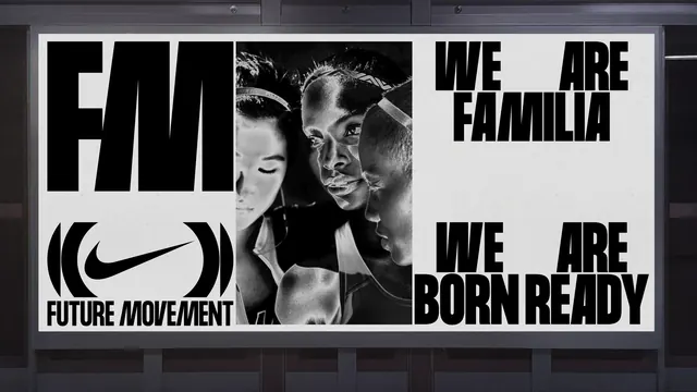 FAMILIA Brand Identity Layout, brutalist, neo-brutalist, monochrome