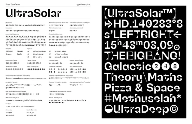 UltraSolar Identity System, minimal, swiss, monochrome