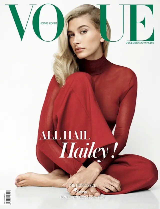 Vogue Magazine Cover, editorial, luxury, high-contrast