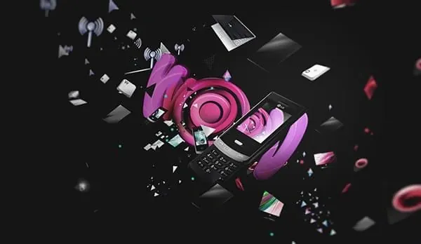 Abstract 3D Geometric Composition, 3d-render, abstract, dark