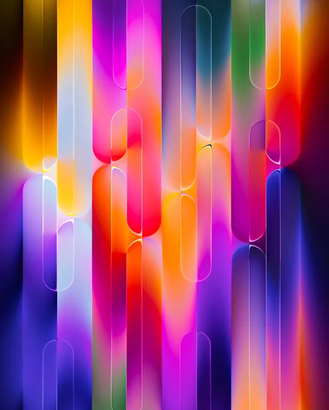 Abstract Gradient Vertical Bars, gradient-heavy, abstract, vibrant