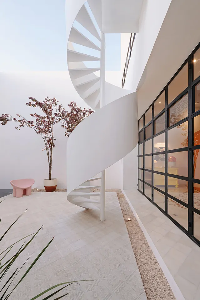 Minimalist Architectural Interior, minimal, light-mode, light