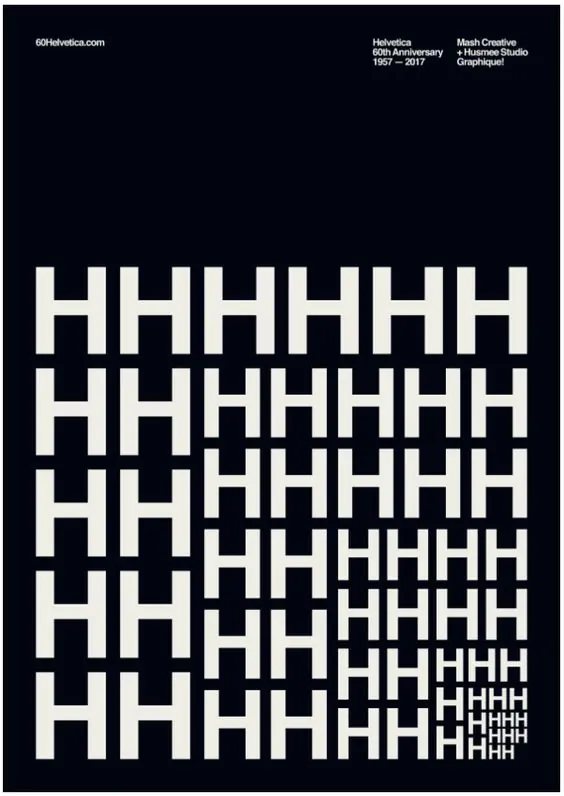 Typography Grid Layout, minimal, swiss, high-contrast