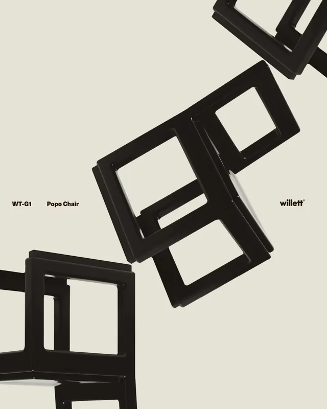 Geometric Abstract Graphic, minimal, swiss, monochrome