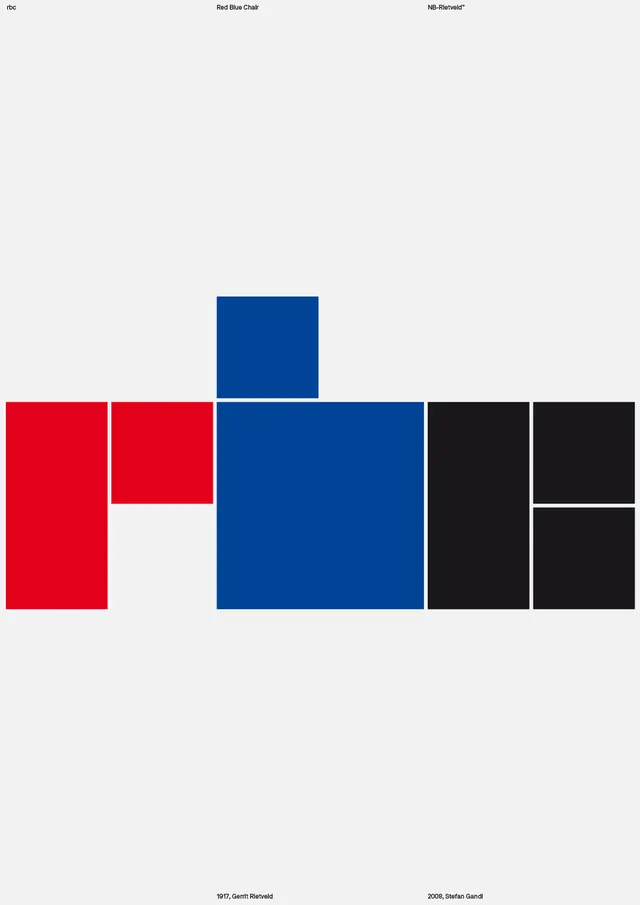 Geometric Block Composition, minimal, swiss, high-contrast