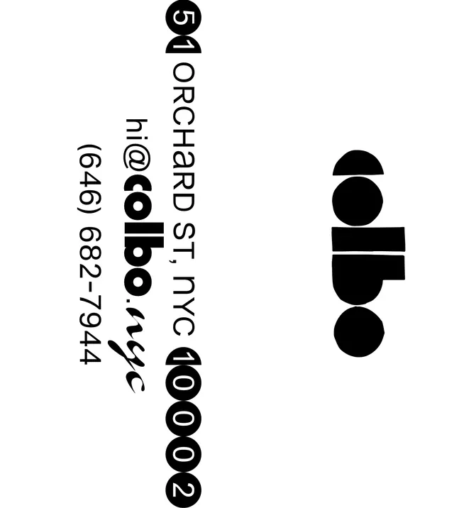 Vertical Typography and Logo Layout, minimal, swiss, high-contrast