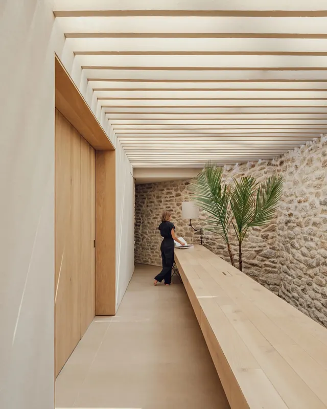 Minimalist Architectural Interior, minimal, organic, warm
