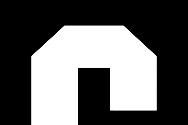 Geometric Monogram, minimal, geometric, monochrome