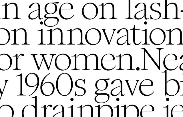 Typography Layout Study