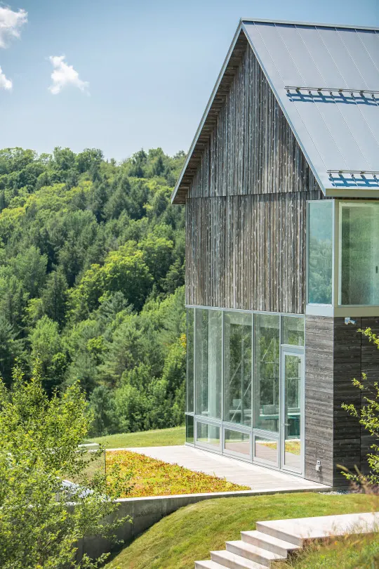 Modern Wood and Glass Architecture, minimal, organic, earthy