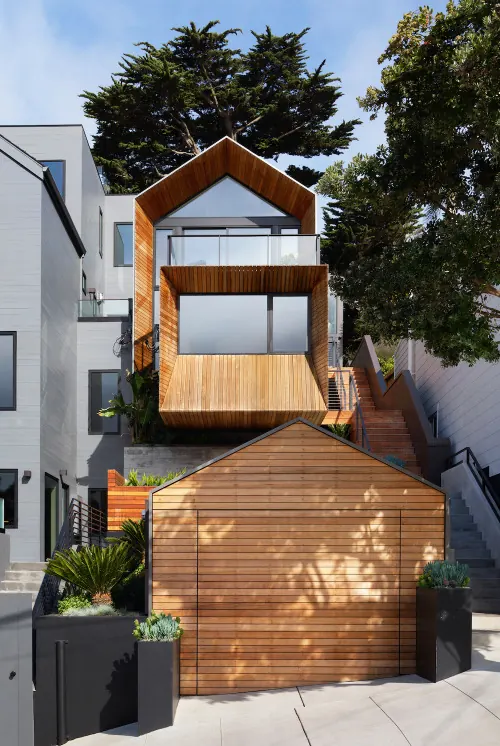Modern Wood Architecture, minimal, organic, warm