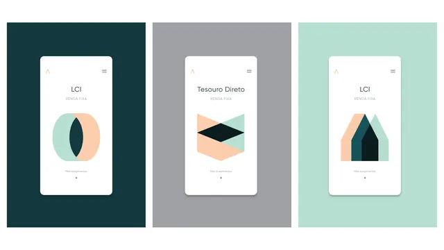 Abstract Geometric Logo Variations, minimal, geometric, high-contrast