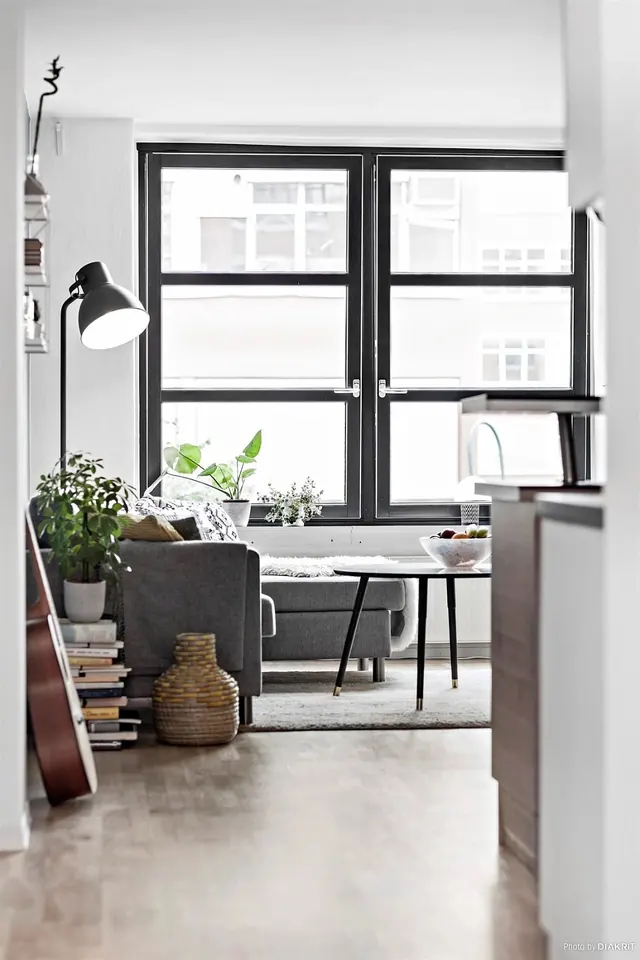Minimalist Interior Living Space, minimal, light-mode, light
