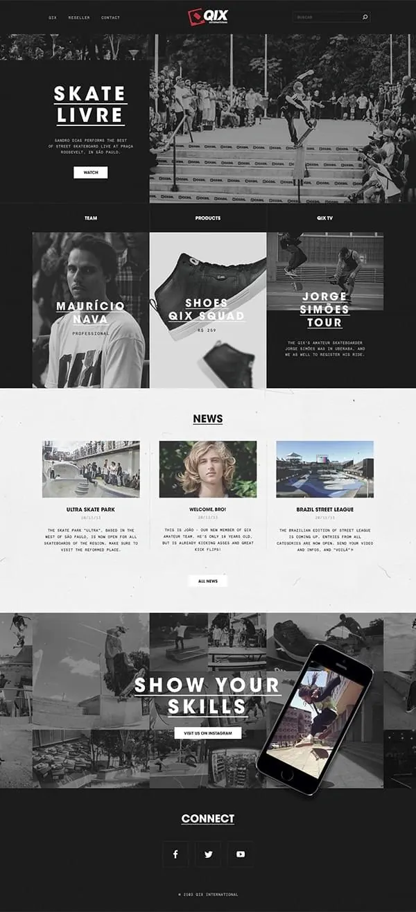 Show Your Live Brand Identity, minimal, editorial, monochrome