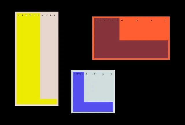 Geometric Color Block Composition, minimal, geometric, vibrant