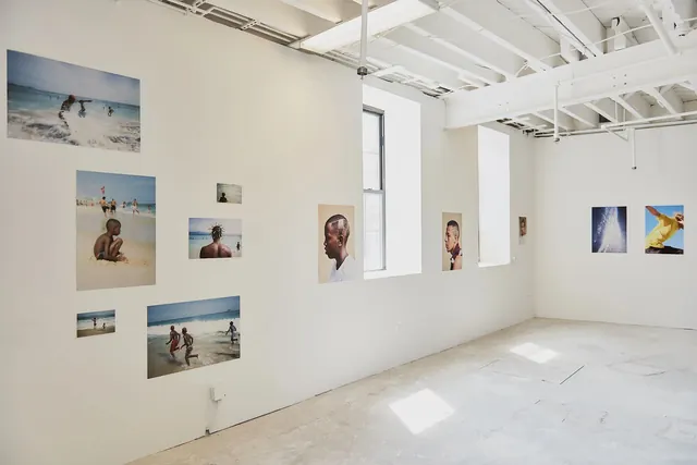 Gallery Exhibition Space, minimal, corporate-clean, light