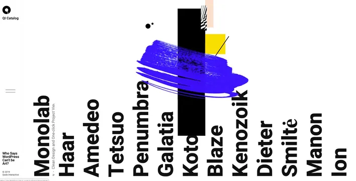 Typography Type Specimen