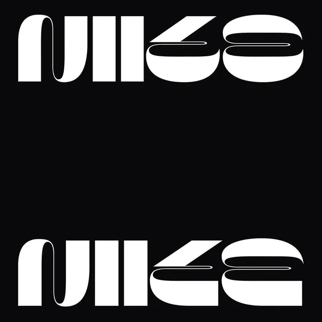 Stylized Wordmark Design, brutalist, geometric, monochrome