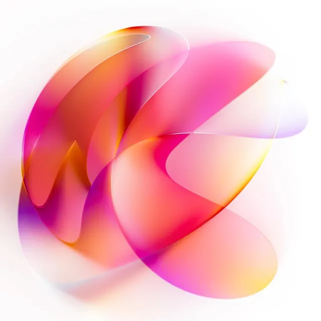 Abstract Fluid Gradient Shape, organic, gradient-heavy, vibrant